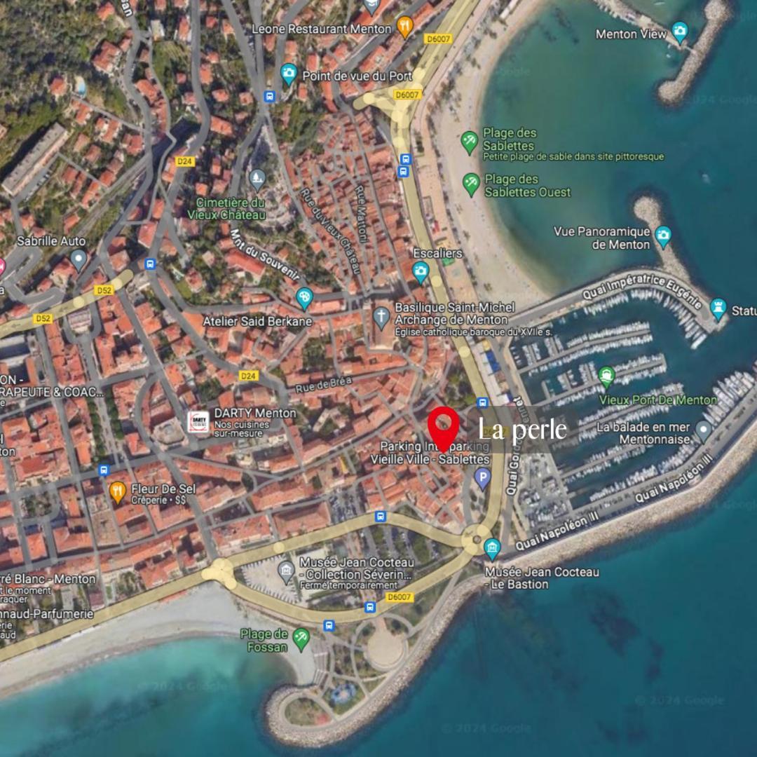 Ferienwohnung La Perle Menton Exterior foto